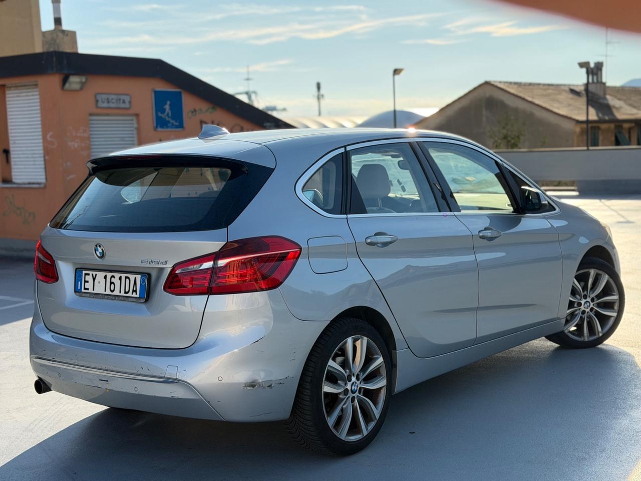 Bmw 218d berlina 150cv luxury - euro6 km 135.000