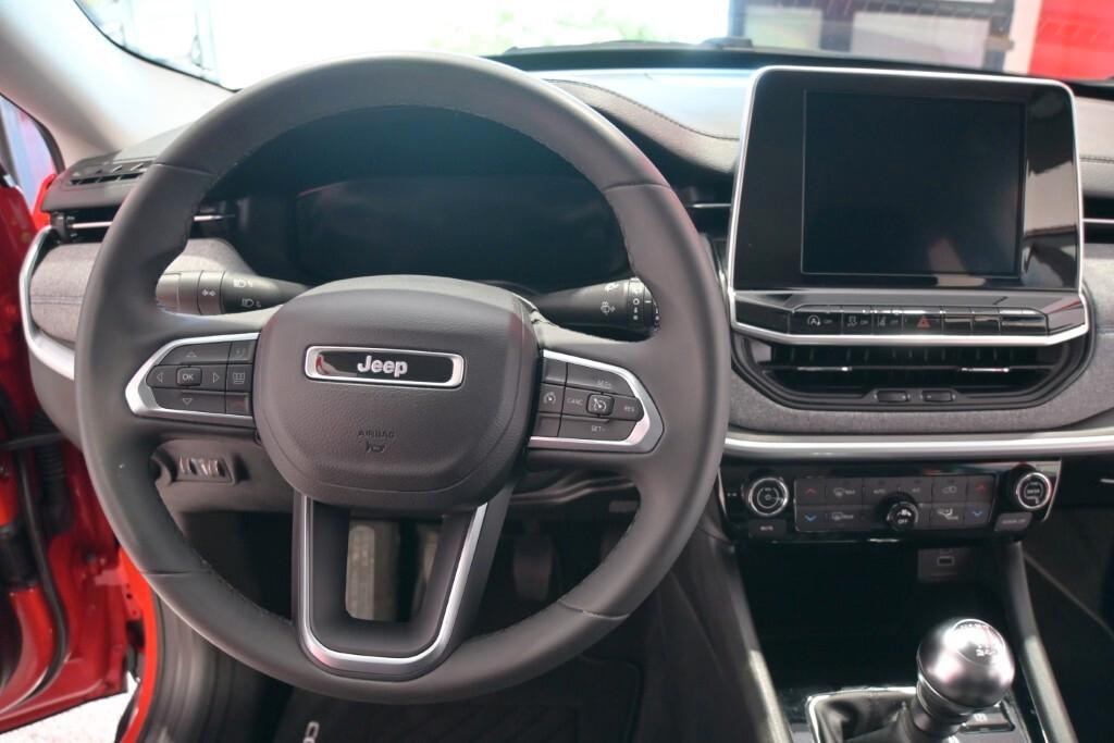 JEEP COMPASS 1.6 M-JET 16V 130CV 6M. 2WD LONGITUDE ( FARI LED - COCKPIT - CRUISE - MIRROR - TELECAMERA POST. - CERCHI 17 )