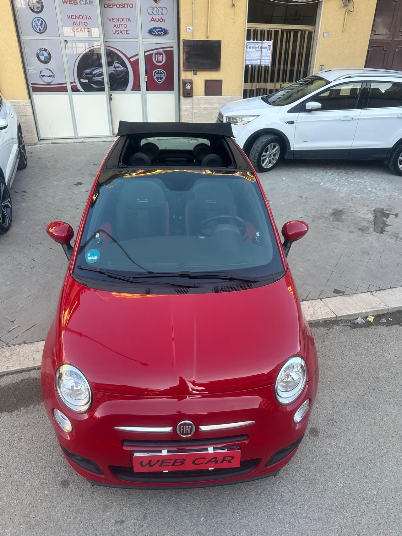 Fiat 500C CABRIOLET 4/2014 KM 108235 CERT 1PROP