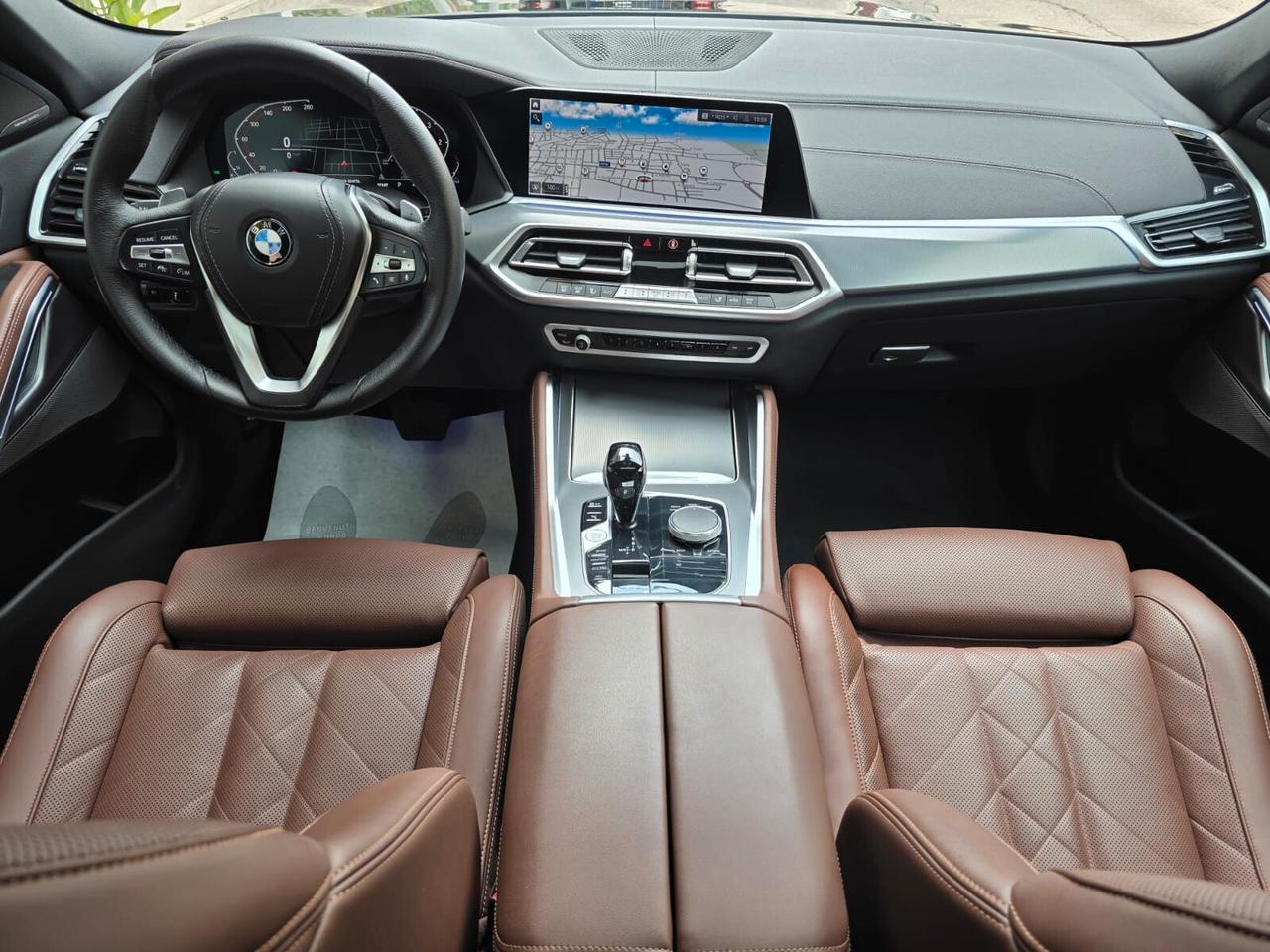 Bmw X6 3.0 D X-Drive 48V X-Line+Cerchi 22+Tetto+Luci Ambiente...