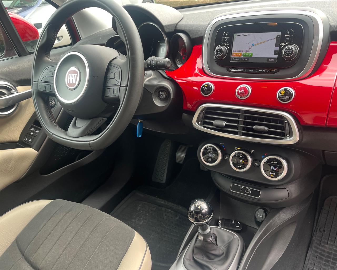 Fiat 500X 1.3 MultiJet 95 CV Lounge-Km80000-