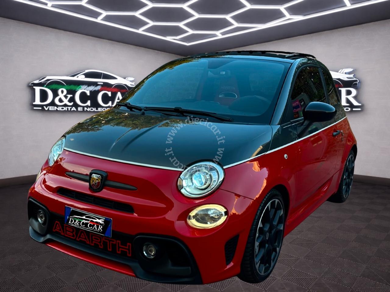 Abarth 595 1.4 Turbo T-Jet 180 CV MTA Competizione TETTO XENO PDC AUDIO BEATZ ANTIFURTO PELLE TAGLIANDI UFFICIALI