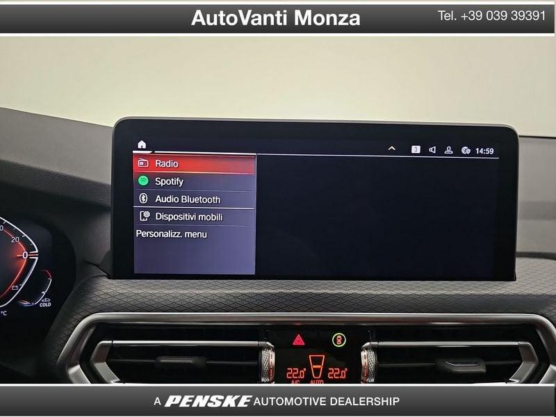 BMW X3 X3 xdrive20d mhev 48V Msport auto