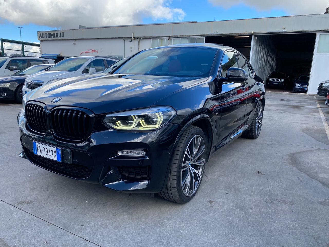 Bmw X4 M40 x drive TETTO INTERNI ROSSI