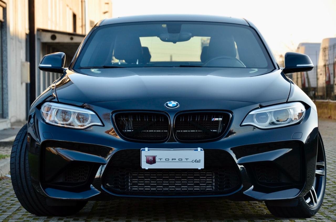 BMW M2 COUPE 3.0 DKG 370cv, ECCELLENTI CONDIZIONI, UFF ITALIANA, TUTTI SERVICE UFF BMW, EURO 6B, SCARICO, HARMAN KARDON, PERMUTE