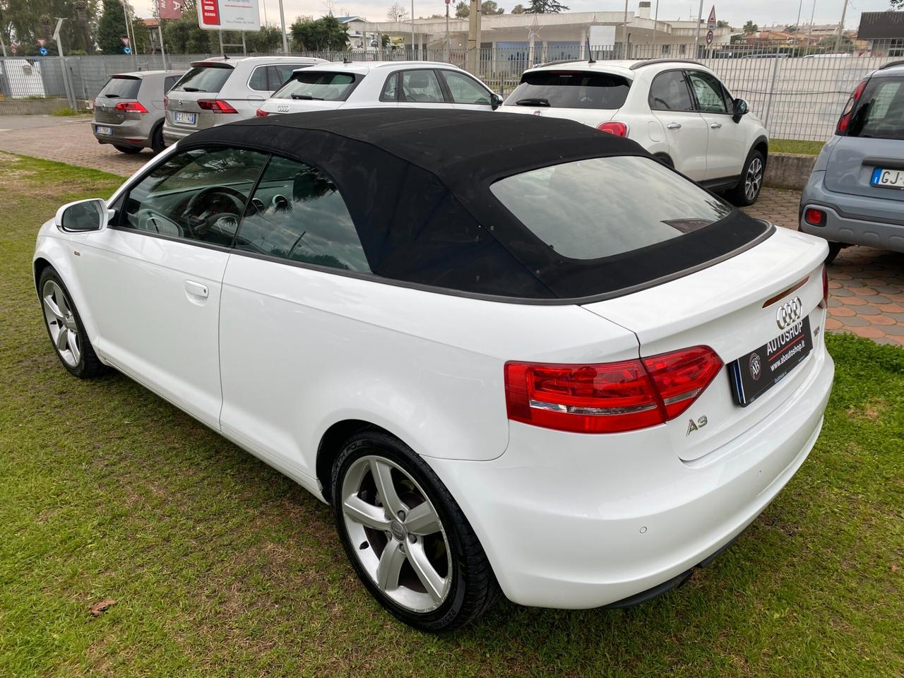 AUDI - A3 Cabrio - 1.6 TDI CR F.AP. Ambition - FINANZIABILE - PERMUTE