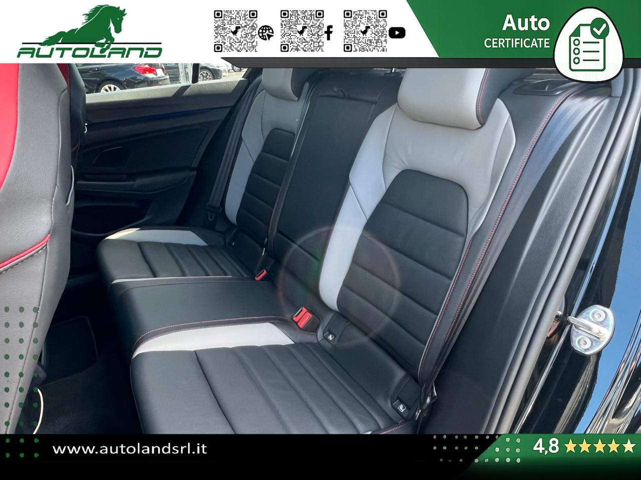 Volkswagen Golf 2.0 tsi GTI 265cv dsg TETTO - HEAD UP - PELLE - SEDILI VENTILATI
