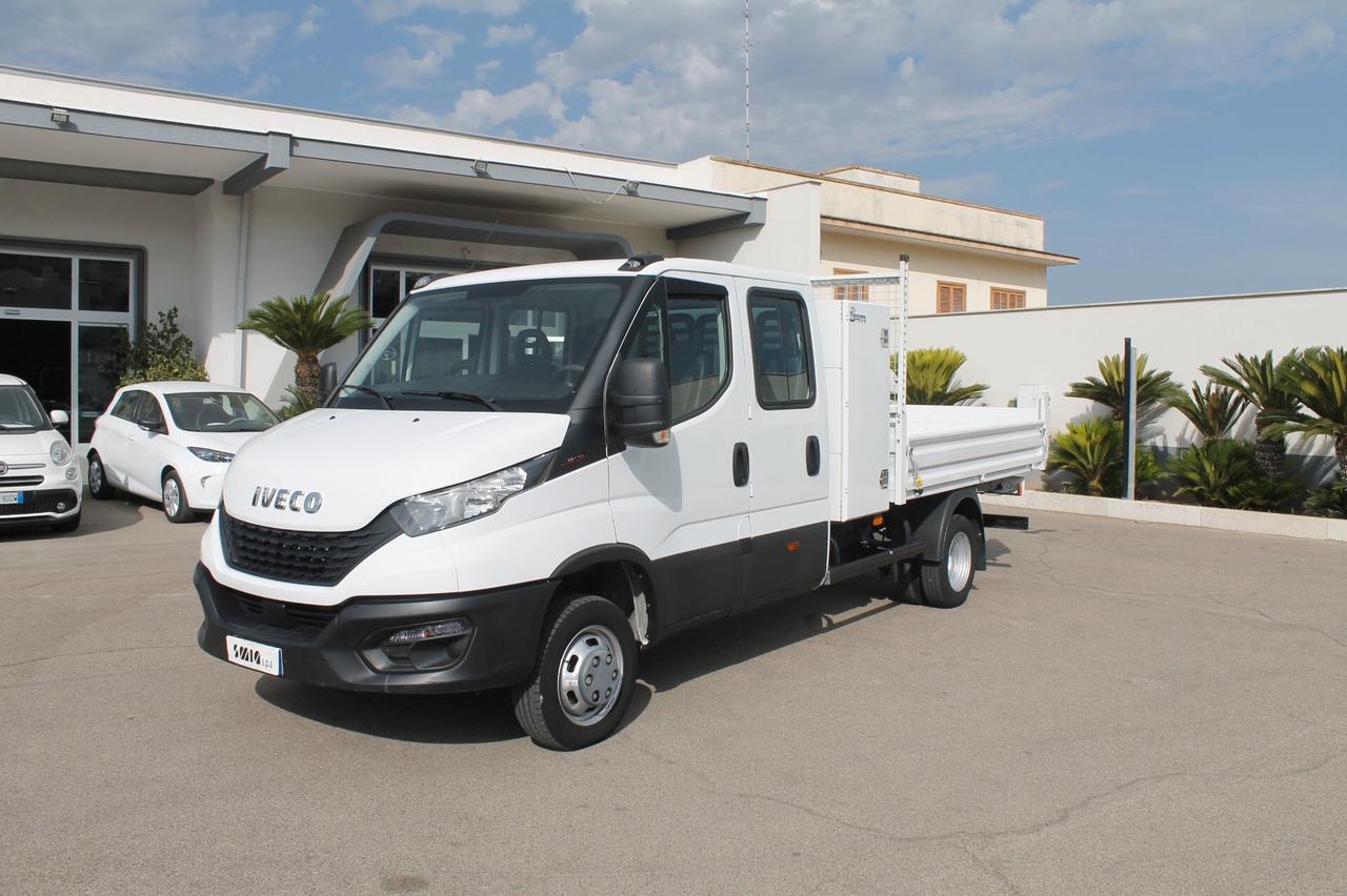Iveco Daily 35C16 DOPPIA CABINA CASSONE RIBALTABILE E GANCIO TRAINO