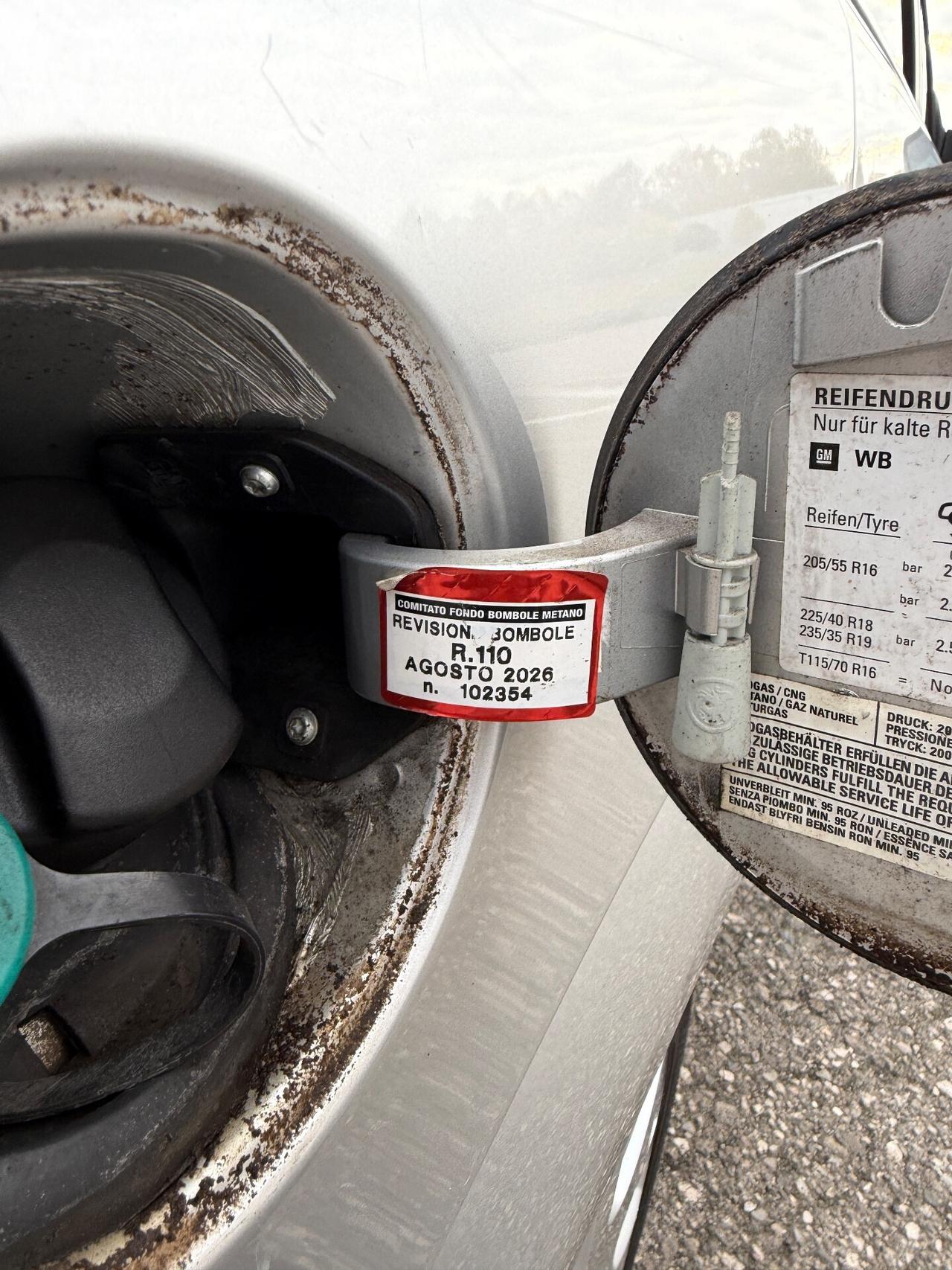 Opel Zafira 1.6 Metano 7 Posti