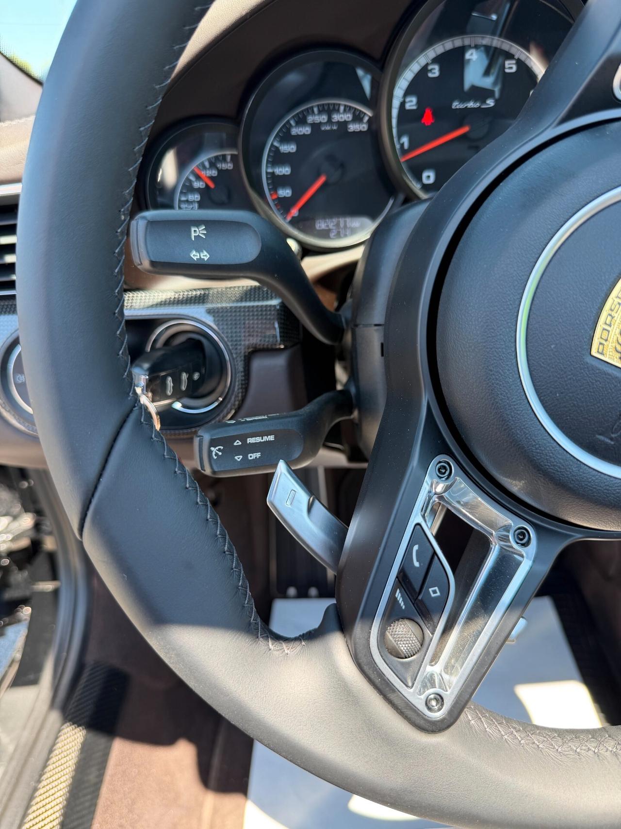 Porsche 911 3.8 Turbo S Cabriolet/fantastica/carbonio/km doc.