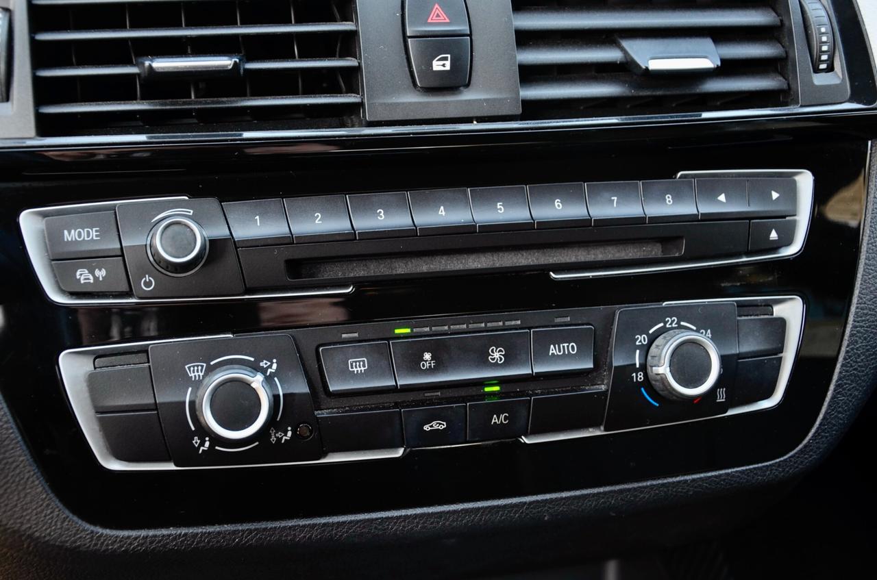 BMW 118d MSPORT 150cv AUT, UFF ITALIANA, EURO 6D, FARI FULL LED, PELLE, 18", PERMUTE