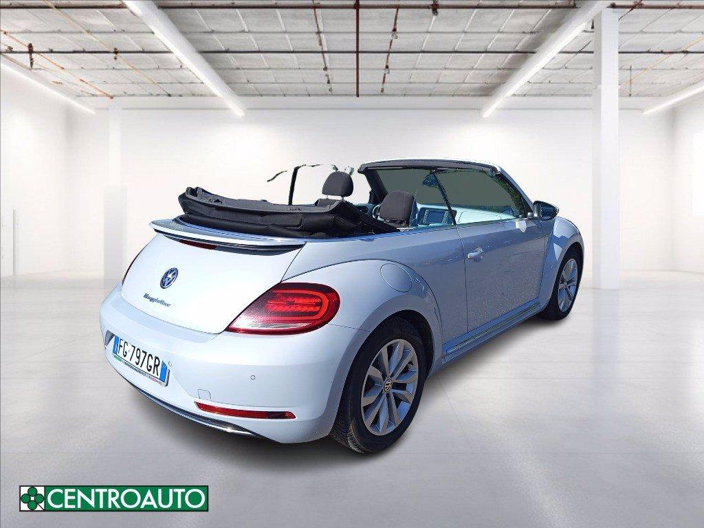 VOLKSWAGEN Maggiolino Cabrio 2.0 tdi Design 110cv del 2017