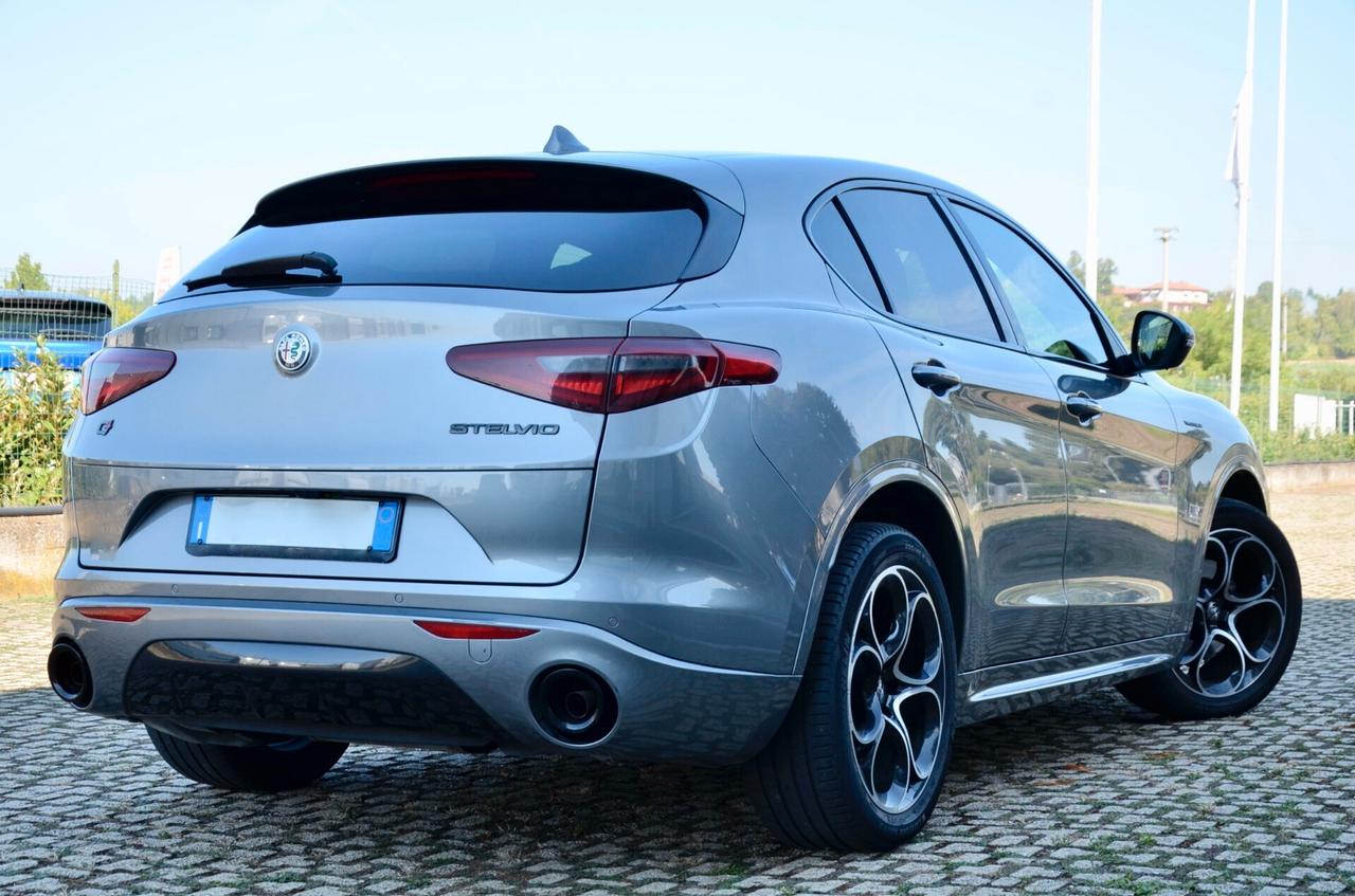 ALFA ROMEO STELVIO 2.2 T VELOCE Q4 210cv AUTO, EURO 6D, SERVICE CON FATTURE, XENO, RETROCAMERA, PELLE, PERMUTE
