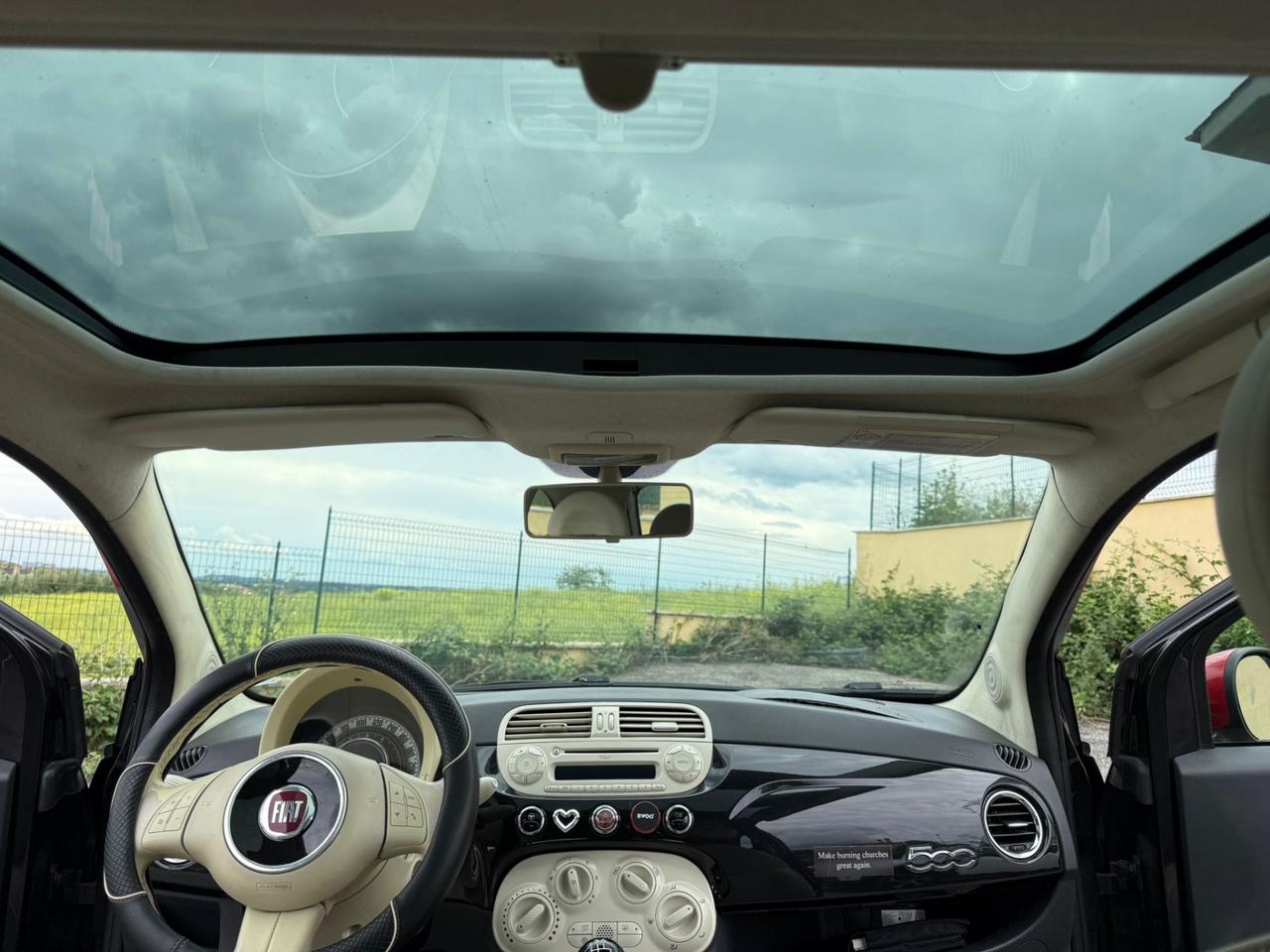 Fiat 500 1.2 Matt Black