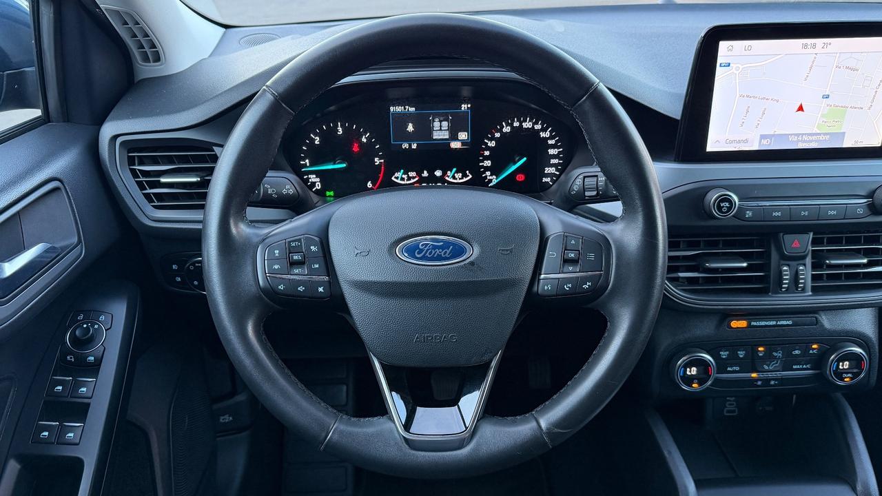 FORD FOCUS SW 1.5 BUSINESS 120CV - FULL LED, CAR PLAY, NEOPATENTATI