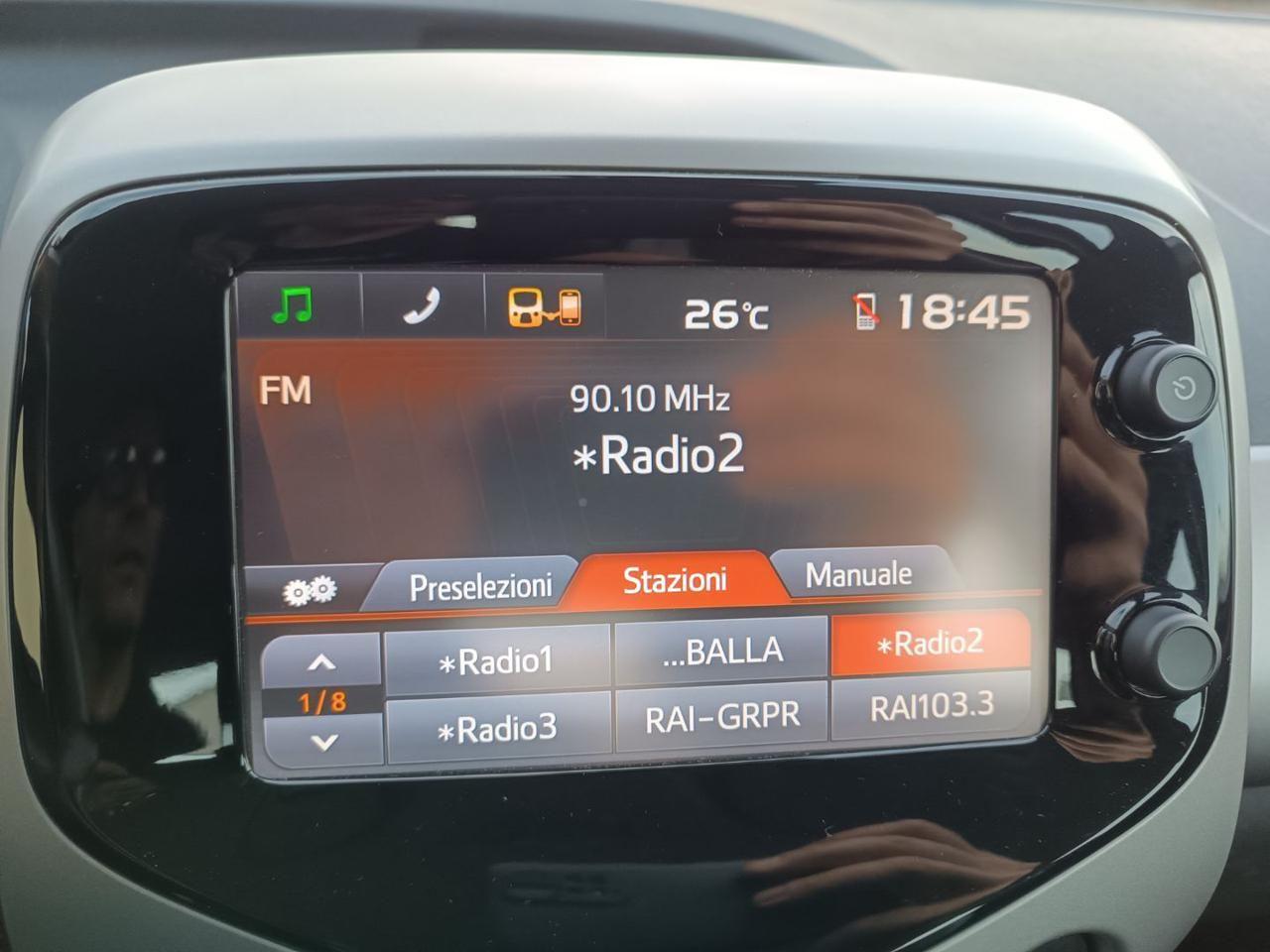 TOYOTA Aygo 1.0 VVT-i 69 CV 5 porte x-play