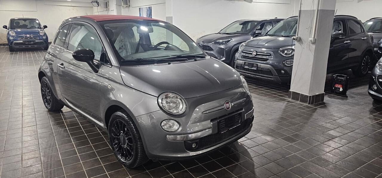 NUOVA FIAT 500C CABRIO LOUNGE 1.2 BENZ 69CV DUALOGIC EDITION