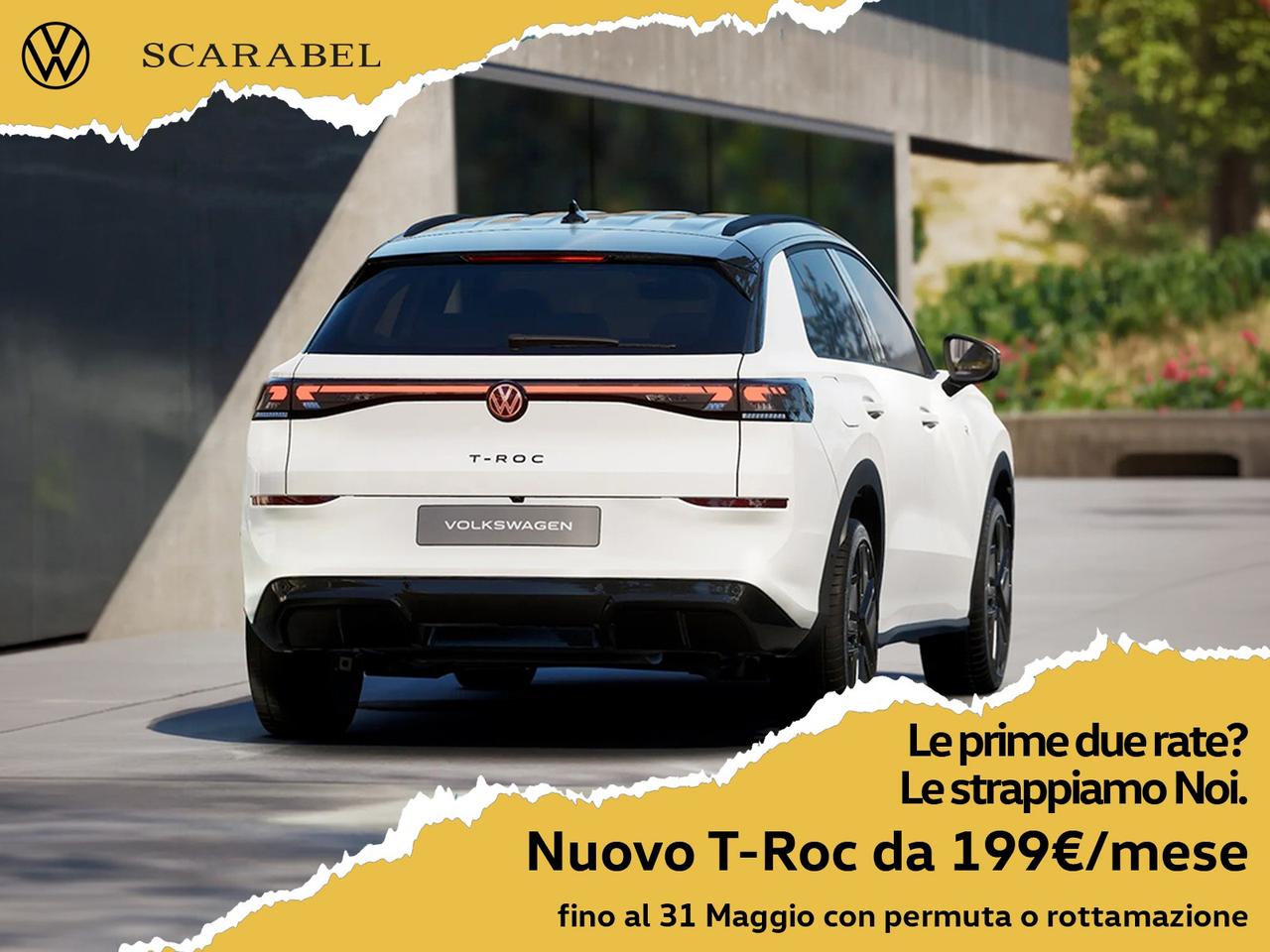 Volkswagen T-Roc 1.5 etsi r-line 150cv dsg