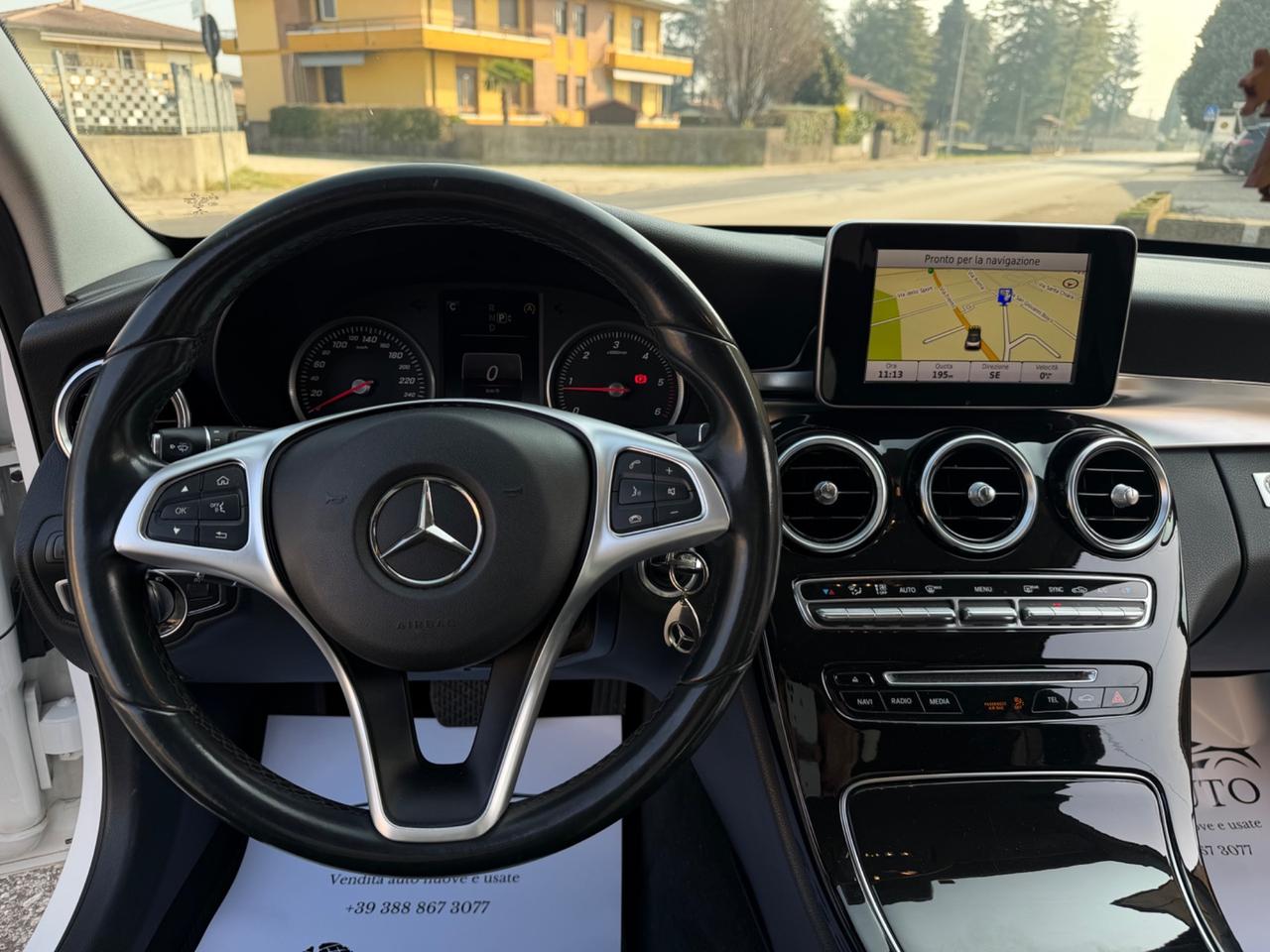 Mercedes-benz C 220 170CV LOOK AMG cerchi 19”