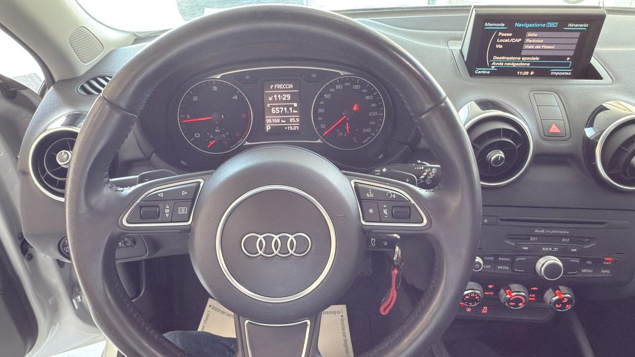 Audi A1 SPB 1.6 TDI S tronic Admired Unico Proprietario