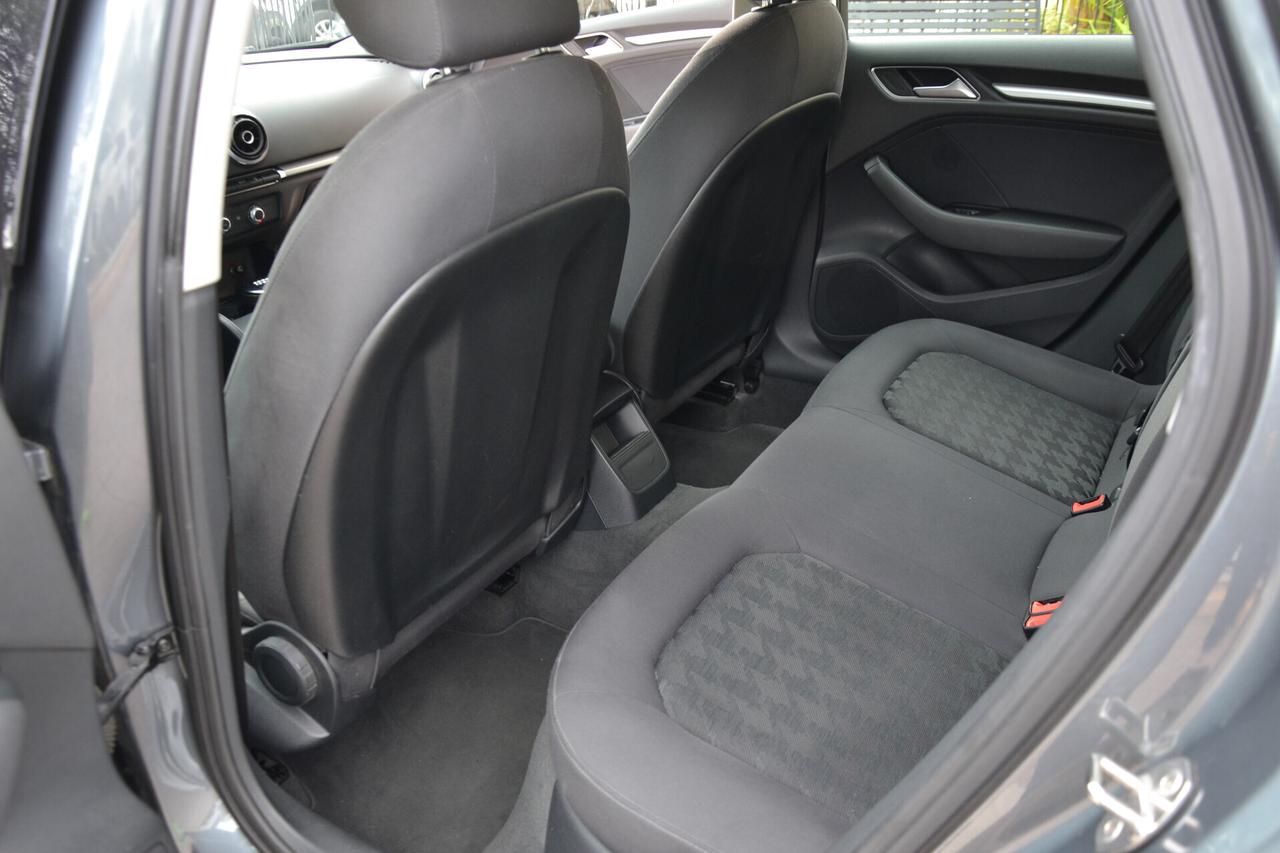 Audi A3 1.6 TDI 110CV SPORTBACK EURO6B *GARANZIA 12 MESI**