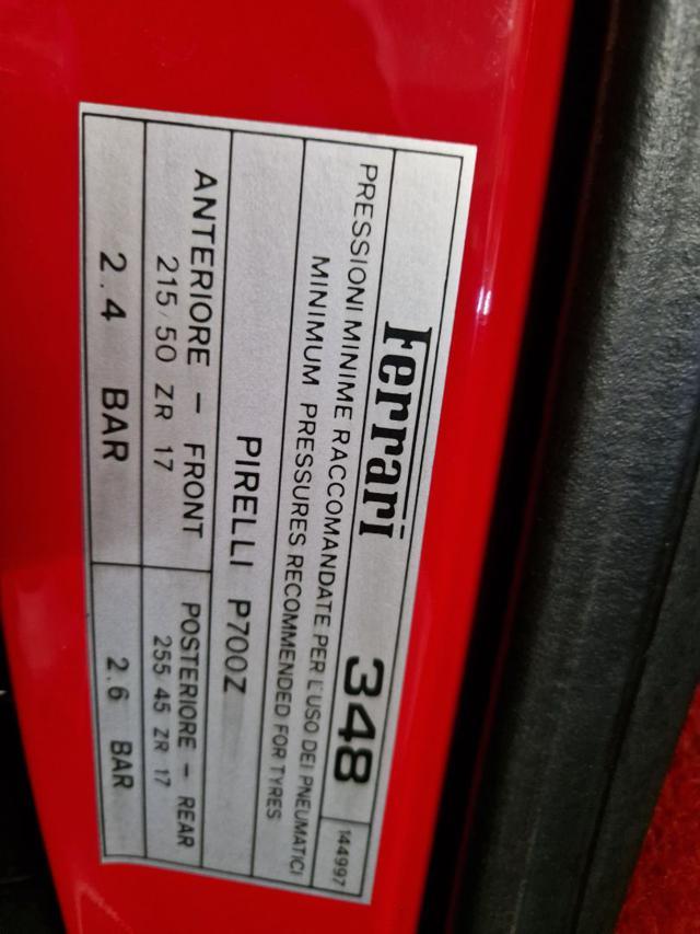 FERRARI 348 TS CV.300 ISCRITTA ASI
