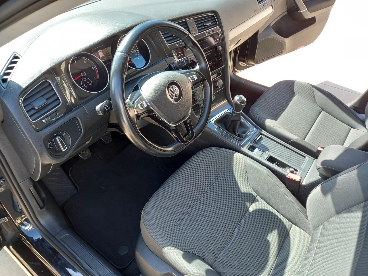 Golf 7.5 1.6 TDI 115 CV 5p 2018 NO AD BLU.