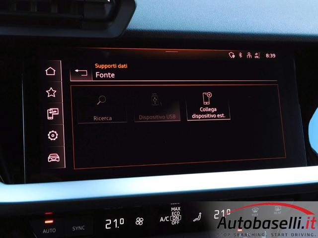 AUDI A3 SPORTBACK 30 TFSI 1.000CC 110CV "S-LINE"