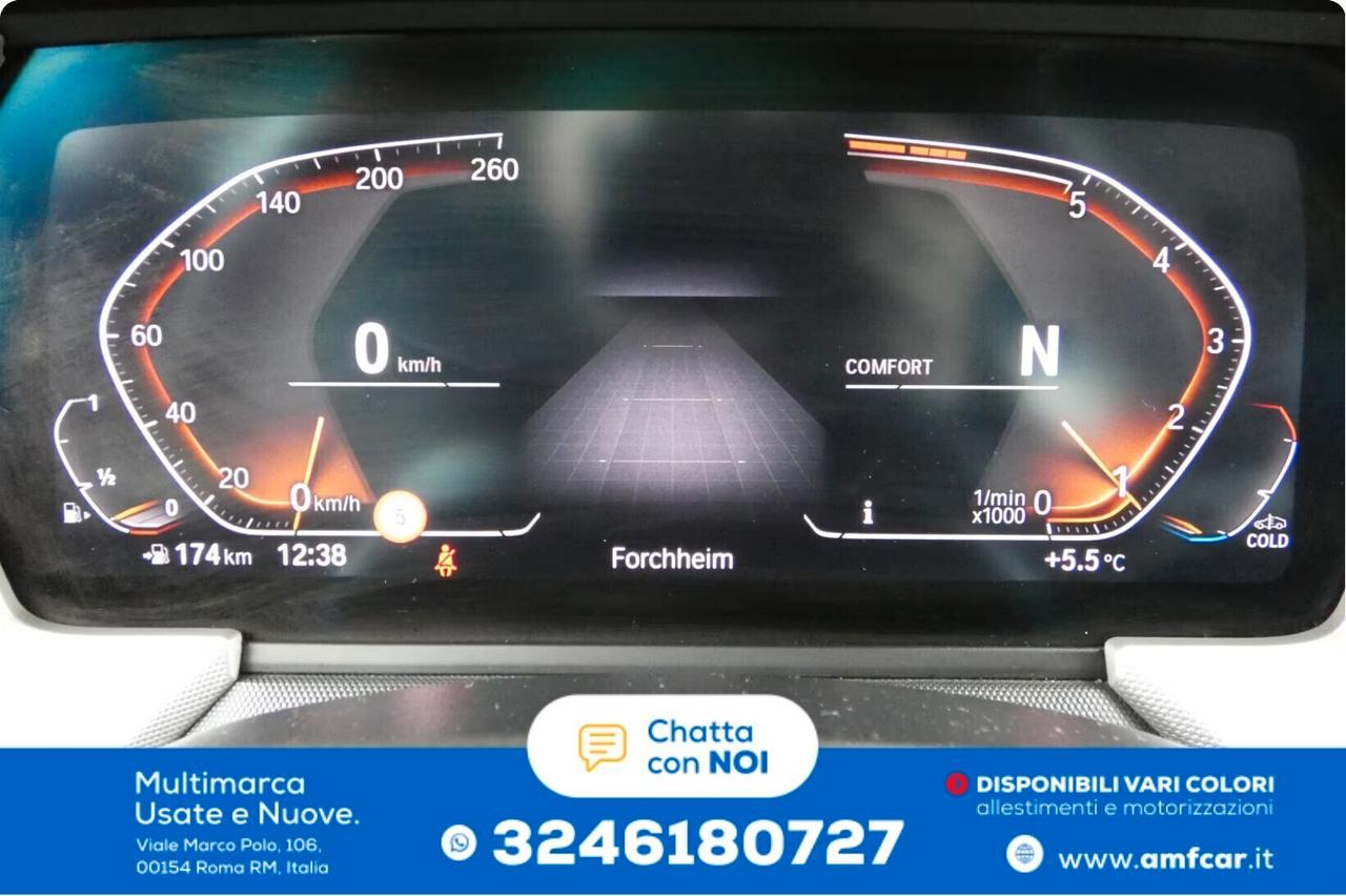 BMW 118i Advantage Cambio manuale navi