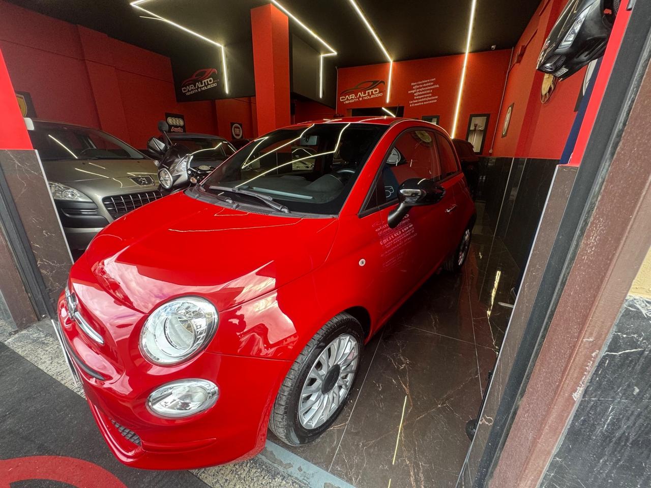 Fiat 500 1.0 Hybrid Red