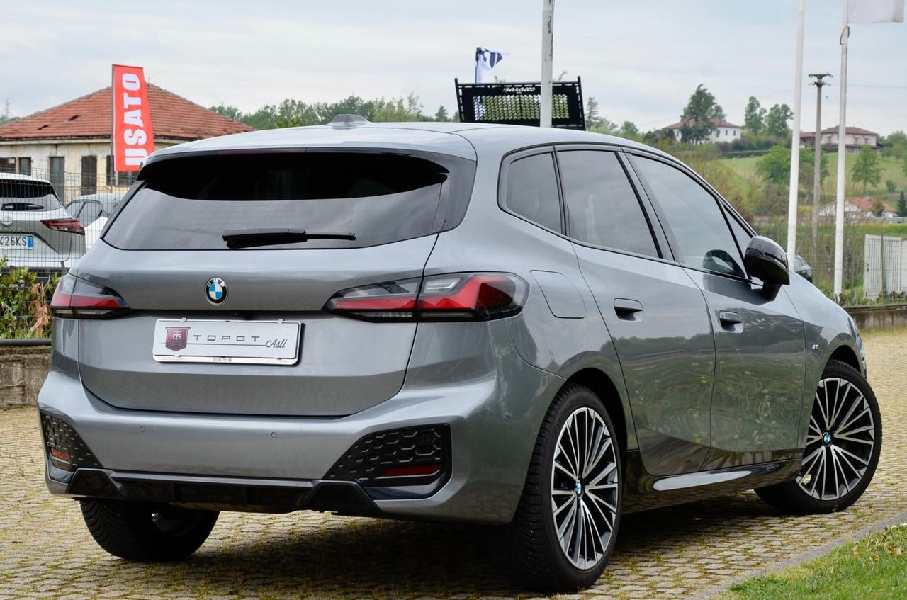 BMW 218d ACTIVE TOURER MSPORT 150cv AUTO, GARANZIA BMW 4/27, SERVICE BMW, UFF ITALIANA, EURO 6D, HARMAN & KARDON, FULL LED, RETROCAMERA, 19", PERMUTE