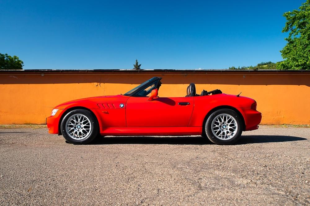 Bmw Z3 1.8 cat Roadster HELL ROT CERTIFICATA