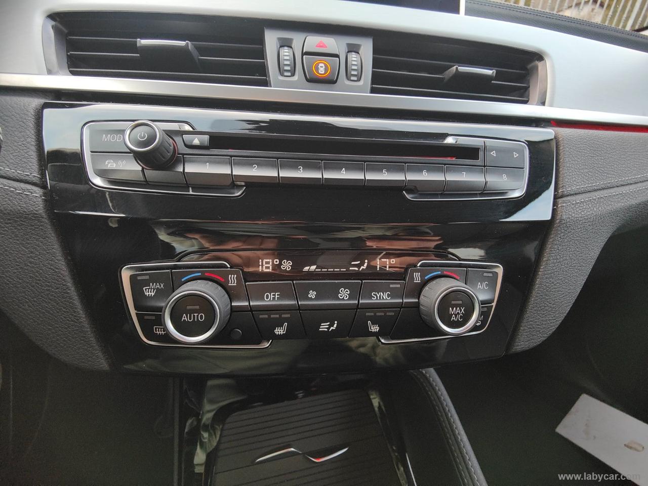 BMW X2 xDrive25d PELLE MEMORIE CAMERA NAVI