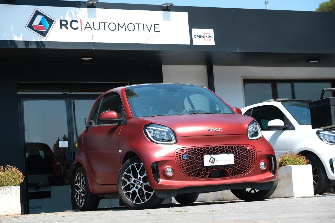 Smart ForTwo Coupe' EQ Prime Racingred IVA Esposta