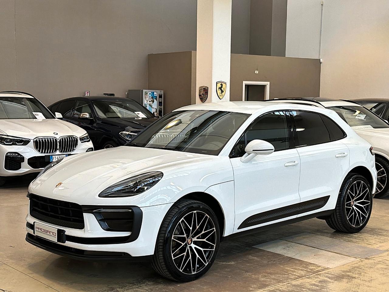 Porsche Macan 2.0 265cv PDK-21"-PDLS-PASM-Pelle nera-Scarichi Sport