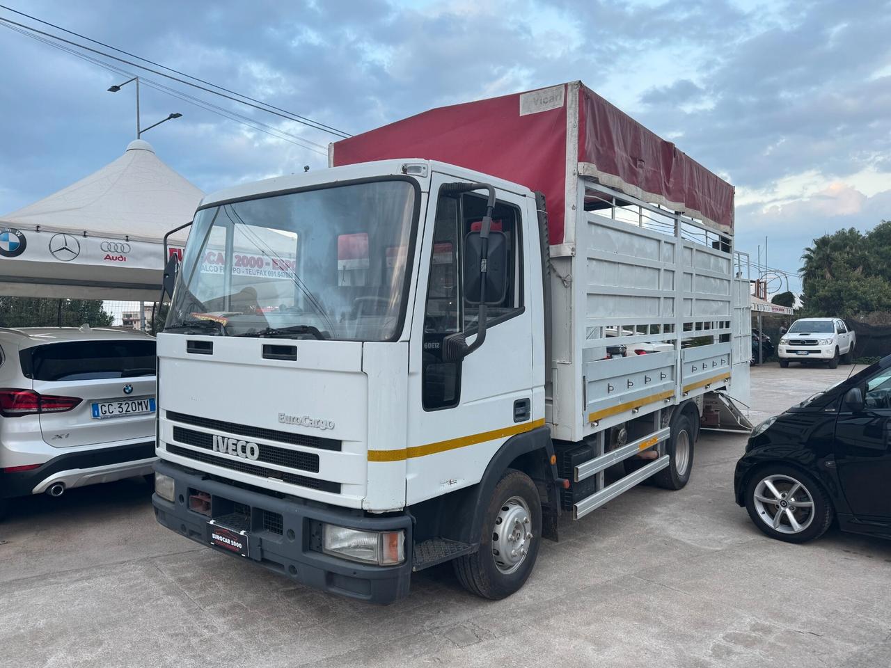 IVECO EUROCARGO PER TRASPORTO DI ANIMALI CON CENTINE