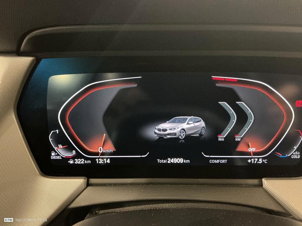 BMW 116D 6M. BUSINESS ADVANTAGE ( FARI LED - BMW DIGITAL COCKPIT - PDC - NAVI - MIRROR - CRUISE )