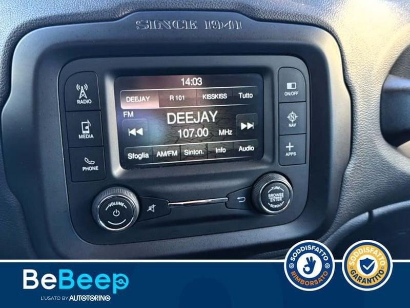 Jeep Renegade 1.6 MJT LIMITED FWD 120CV AUTO