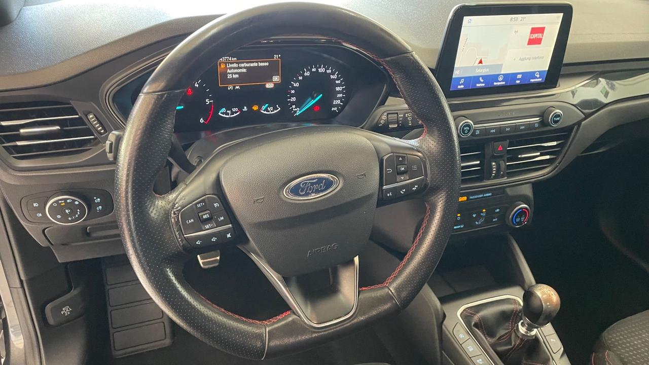 Ford Focus 1.5 TDCi 120 CV ST Line GANCIO TRAINO