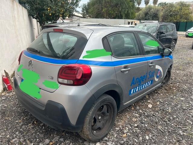 Citroen C3 2022 incidentata sinistrata