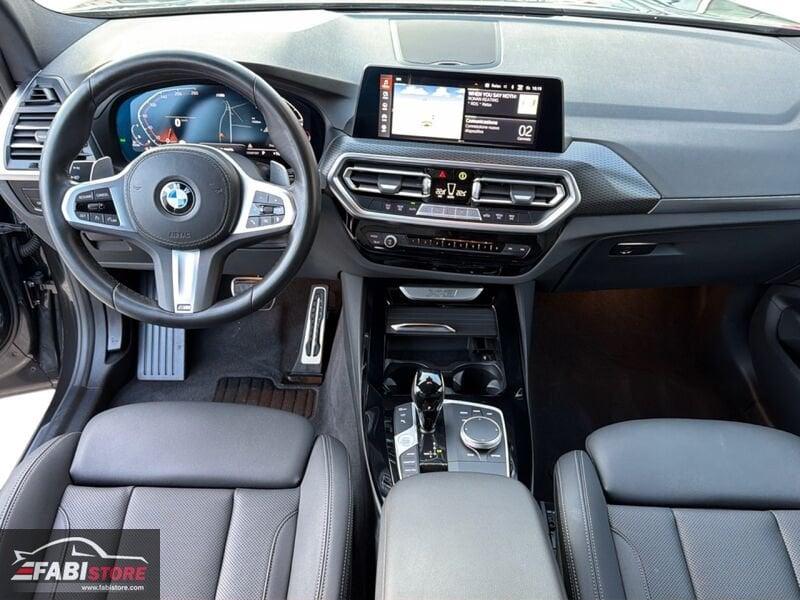 BMW X3 xDrive 20d 190 Cv M-Sport - Camera 360°, Pelle, Cockpit, Portellone ecc
