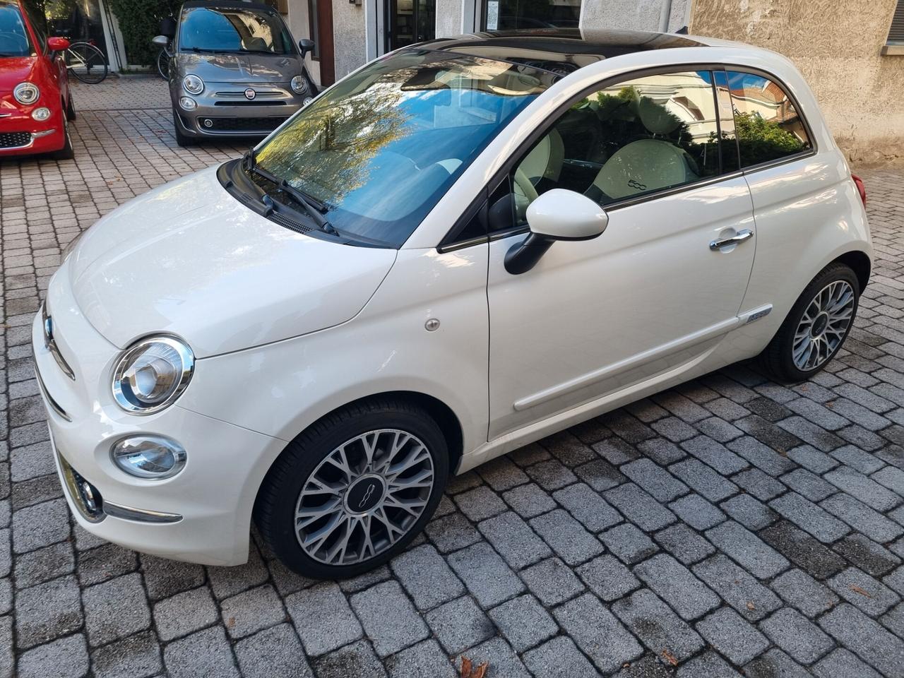 Fiat 500 1.2 Lounge 69cv anno2017 km71000 neopat