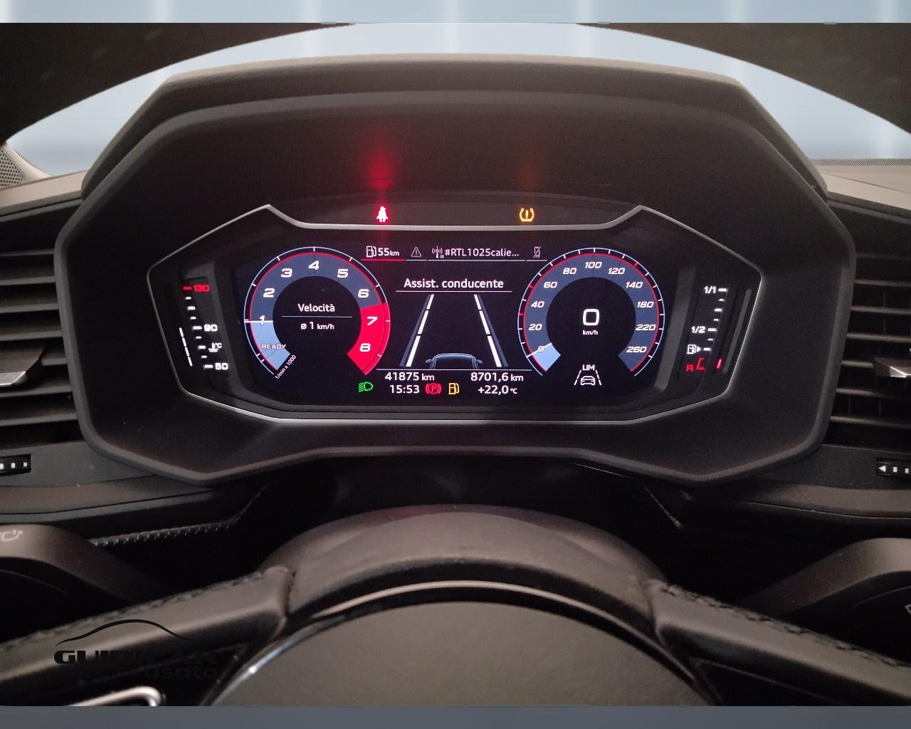 AUDI A1 II 2019 Sportback - A1 Sportback 30 1.0 tfsi Admired 110cv
