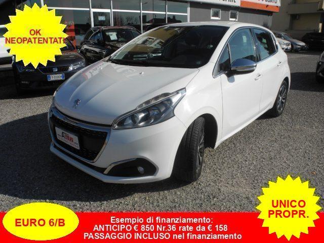 PEUGEOT 208 1.6 BlueHDi 75cv 5p. - OK NEOPATEN. -Uni Propriet.