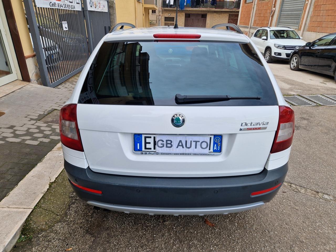 SKODA OCTAVIA SCOUT 4X4 2.0 TDI 140 CV KM CERT