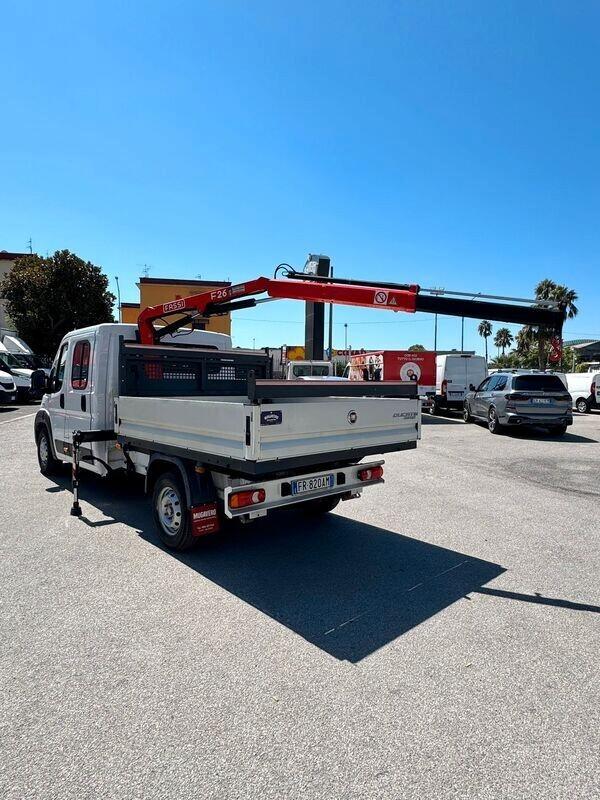 FIAT DUCATO MAXI 2.3 CASSONE 7 POSTI CON GRU