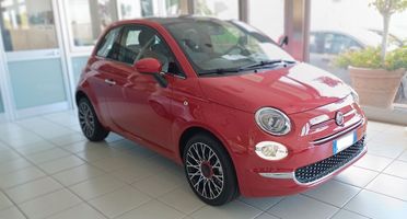 Fiat 500 1.0 Hybrid Red