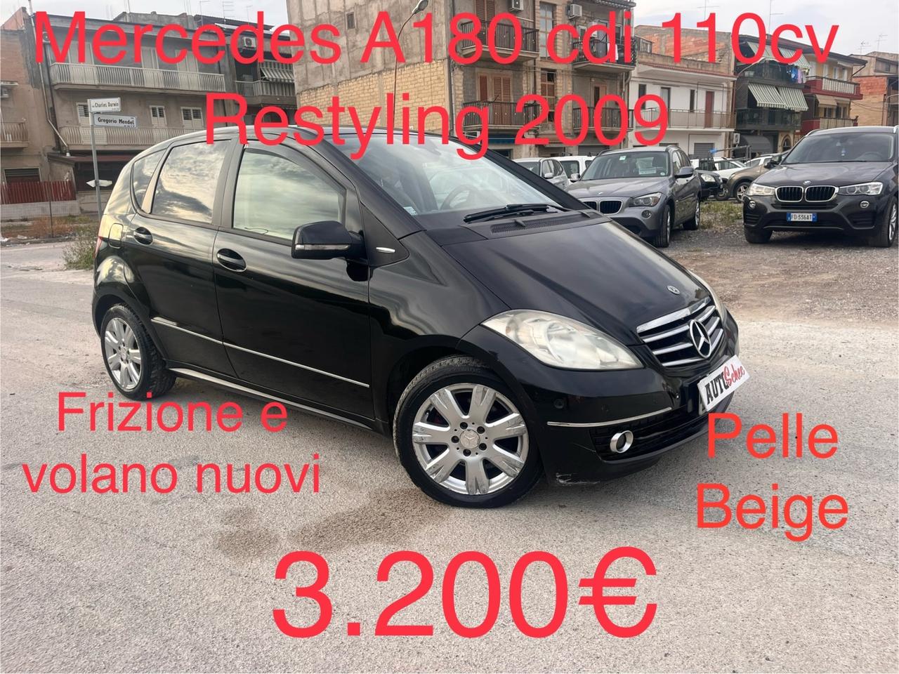 Mercedes A180 cdi 110cv Restilyng 2009 PERMUTA