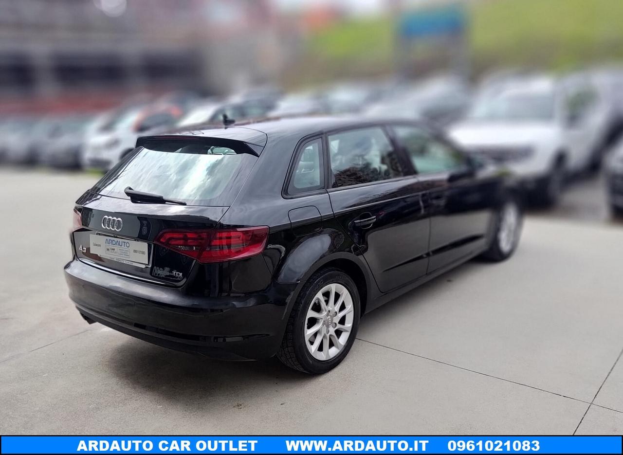 AUDI A3 2.0 TDI AMBITION 150 CV