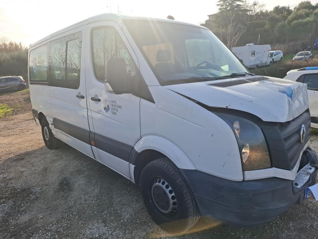 VW CRAFTER 2.0 SINISTRATO 9 POSTI MARCIANTE